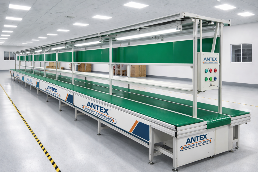 double side working conveyor assembly line tray system antex.jpg